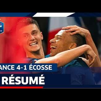 FRANCE - ECOSSE  4-1