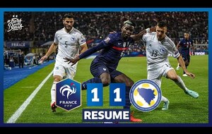 France - Bosnie  1-1