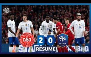 Danemark - France  2-0