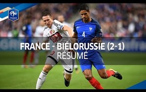 France - Biélorussie (2-1)